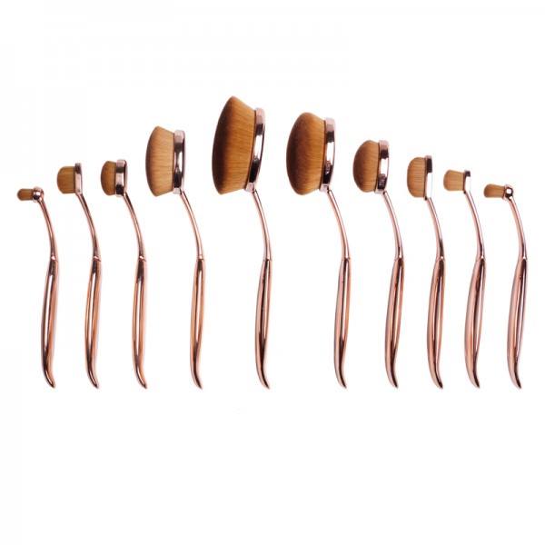Micro Makeup Brushes - 10 piece set (Limited Stock)